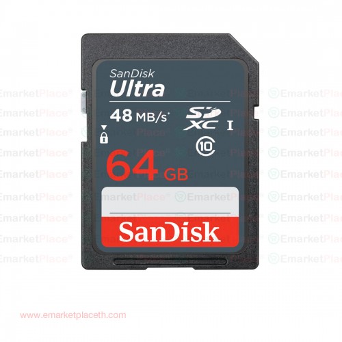 SD CARD 64gb คุณภาพดี สำหรับบันทึกภาพถ่าย ภาพวิดีโอ Full HD ก็ทำได้ลื่นใหลต่อเนื่อง